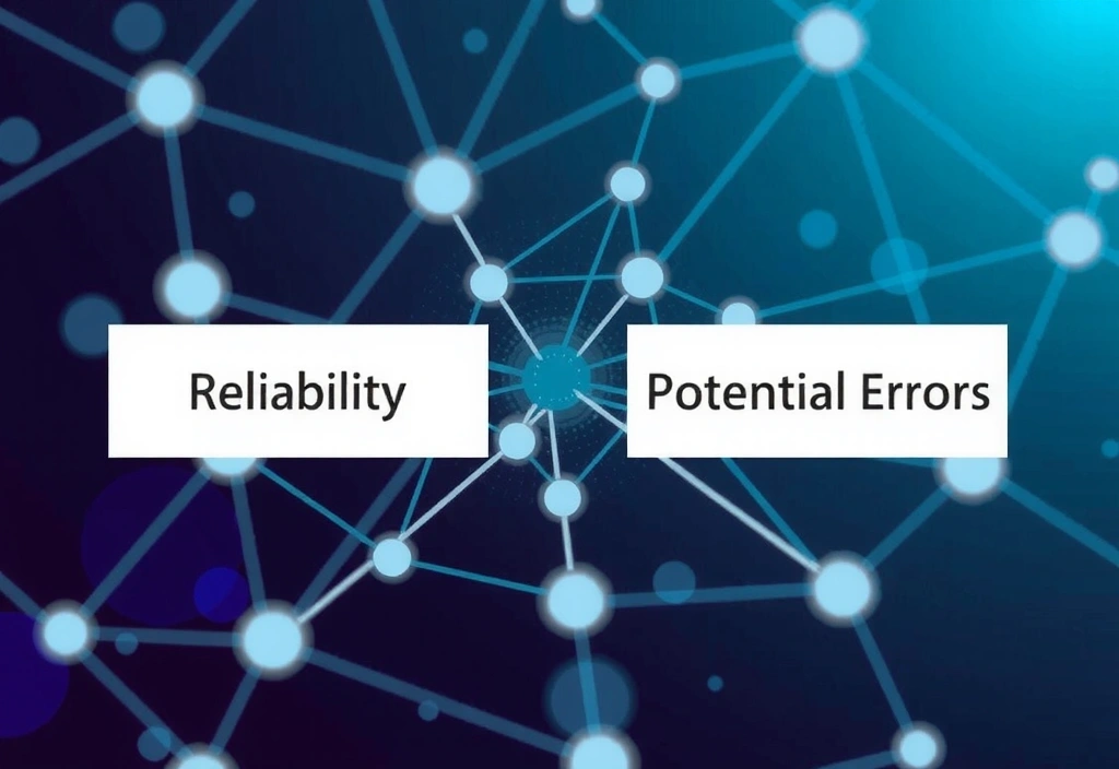 Abstract image representing digital reliability and potential errors
